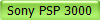 Sony PSP 3000